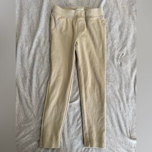 Cat and Jack Uniform tan pants. 6/7.